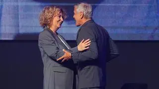 Hanna Zdanowska i George Clooney