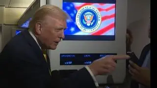 "Cicho, świnko". Trump przerwał dziennikarce, gdy usłyszał pytanie