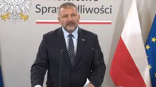 Pierwsza konferencja nowego ministra sprawiedliwości Waldemara Żurka 