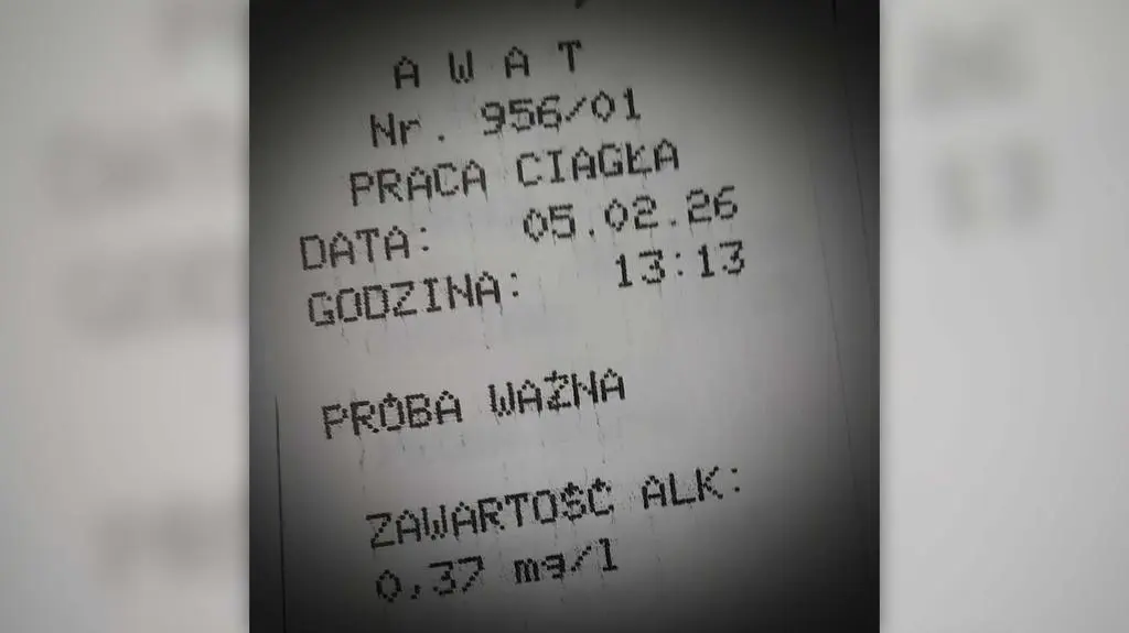 66-latek był pijany 