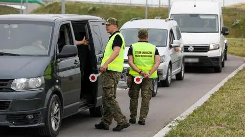Kontrola na granicy polsko-litewskiej w Budzisku