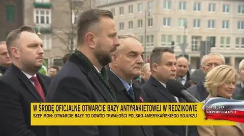 Władysław Kosiniak-Kamysz: sojusz polsko-amerykański jest bardzo trwały, czego dowodem jest otwierana tarcza antyrakietowa