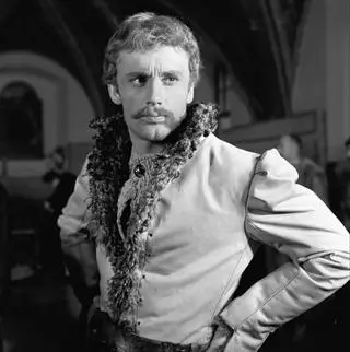 Warszawa, 2 września 1974, premiera filmu "Potop" w reżyserii Jerzego Hoffmana. Daniel Olbrychski jako Andrzej Kmicic