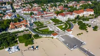 Sopot z lotu ptaka