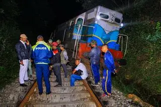 Sri Lanka. Wykolejenie pociągu po uderzeniu w stado słoni