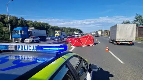 Kierowca zmarł na A4 w Rudzie Śląskiej