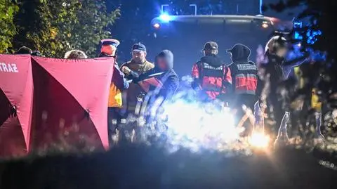 Czterech nastolatków zostało potrąconych w Łebieńskiej Hucie