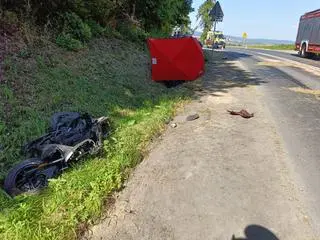 Wypadek w Woli Łagowskiej