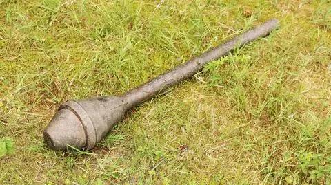Takiego panzerfausta znalazły dzieci