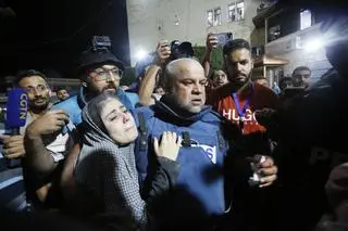 Dziennikarz Al-Dżaziry Wael Al-Dahdouh stracił rodzinę w ostrzale obozu dla uchodźców w Gazie