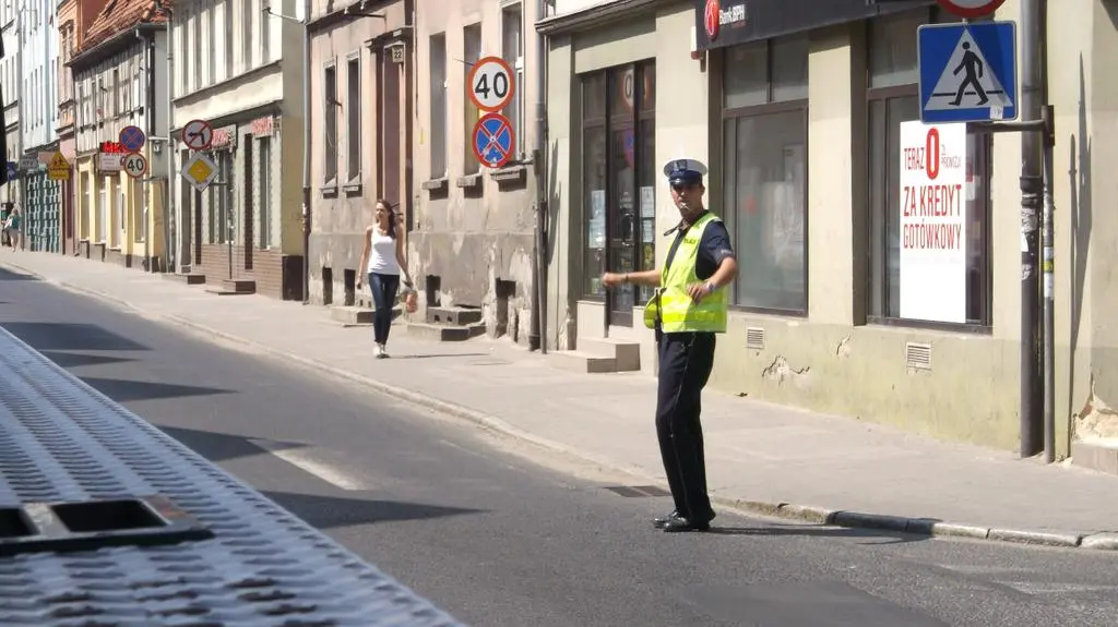 Ruchem kierowała policja 