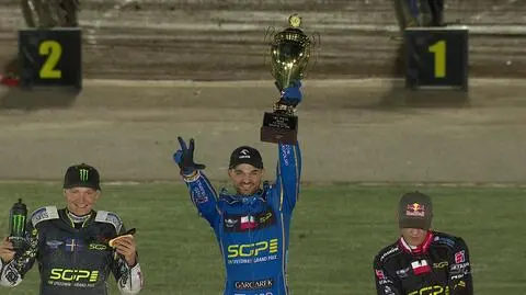 Dwóch Polaków na podium. Szwed pojawił się na nim z hot dogiem