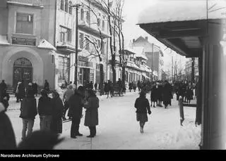 Krupówki w 1926 roku