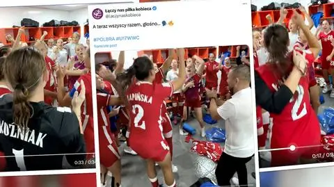 Tańce i śpiewy w polskiej szatni. "Początek spełniania naszych marzeń"