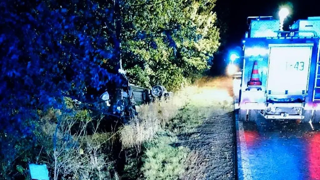 Do wypadku doszło w niedzielę (13 października) przed północą