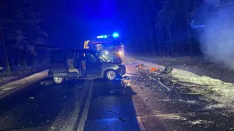 Wypadek na Drodze Krajowej nr 11 w niedzielę 