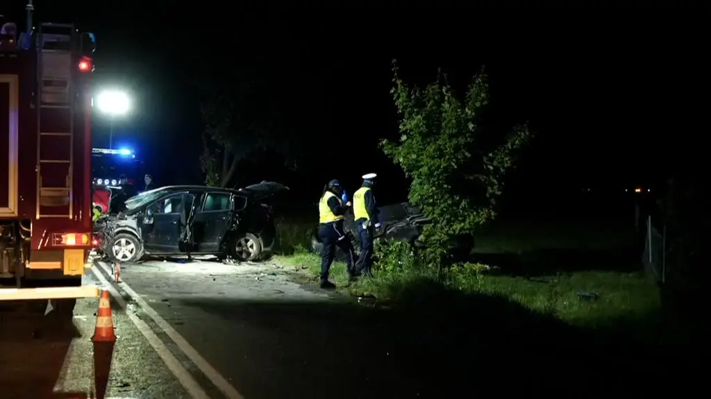 Zginęły dwie młode osoby