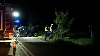 Zginęły dwie młode osoby