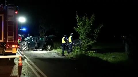 Zginęły dwie młode osoby
