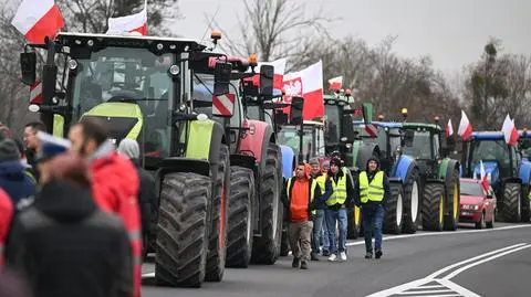 Ciągniki wyjechały na ulice. "Protesty ostrzegawcze" rolników