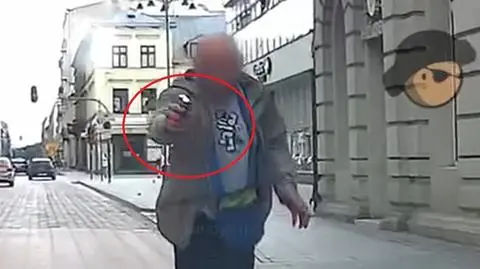 Mężczyzna celował przedmiotem przypominającym pistolet do kierującej w Łodzi