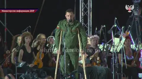 Wystąpienie Zacharczenki z okazji Dnia Młodzieży