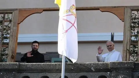 Wołodymyr Zełenski i Leon XIV