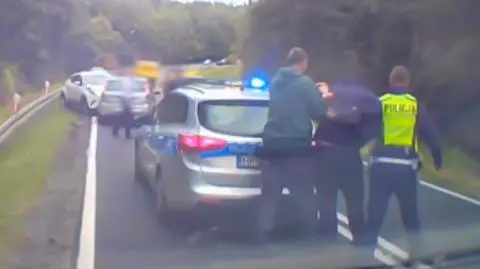 Żary. 41-latek uciekał korytarzem życia
