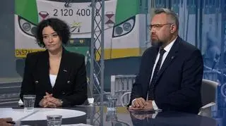 Anna Maria Żukowska i Mirosław Suchoń w "Faktach po Faktach"