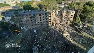 Kijów po rosyjskim ataku
