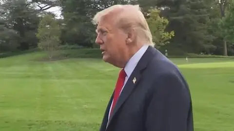 Trump odpowiedział na pytanie o rosyjskie drony w Polsce