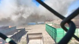 Pożar w Dąbrówce Wielkopolskiej