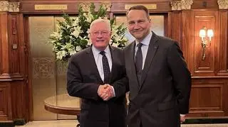 Radosław Sikorski i Keith Kellogg, listopad 2024 roku