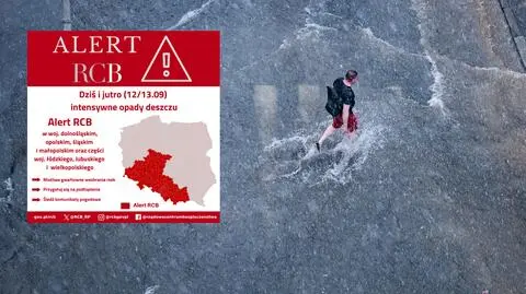 Nowy alert RCB. "Słuchaj poleceń służb"