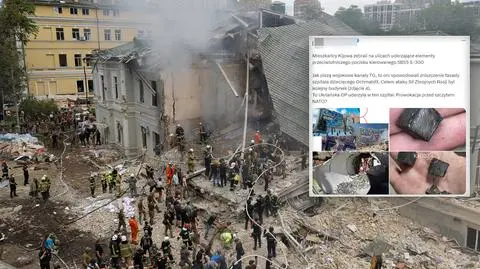 Atak na szpital dziecięcy w Kijowie. Kremlowska dezinformacja ruszyła od razu