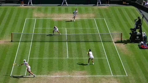 Mecz na pełnym dystansie. Zieliński krok bliżej triumfu w Wimbledonie