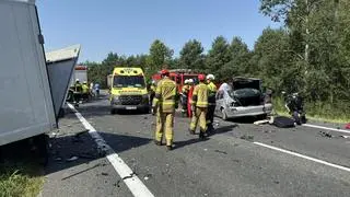 Tragiczny wypadek na DK10 w Solcu Kujawskim