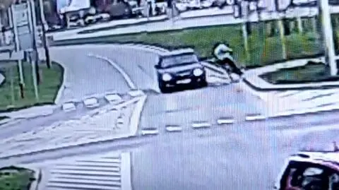 Potrącił rowerzystę i odjechał, potem tłumaczył, że spanikował