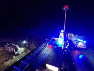 Do wypadku doszło na trasie Baciuty - Wysokie Mazowieckie