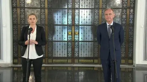 Barbara Nowacka i Bogdan Klich