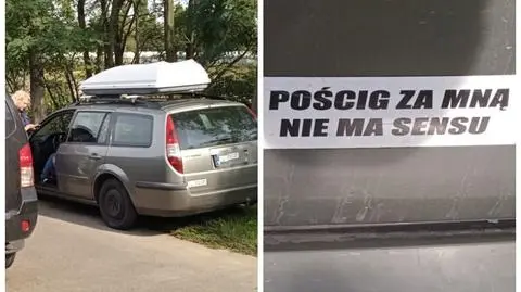 Kobieta została zatrzymana po pościgu