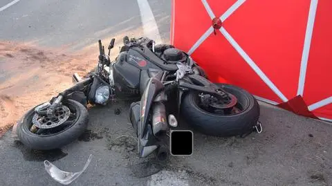 W wypadku zginął 23 letni motocyklista 