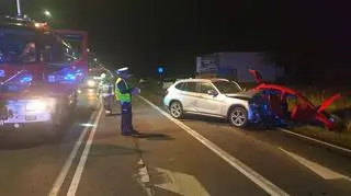 Wypadek pod Inowrocławiem. W wypadku zginęło czteroletnie dziecko