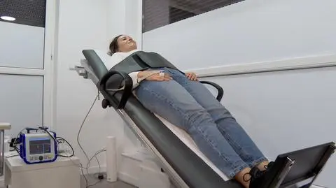 Diagnozowanie POTS nie jest łatwe. Na zdjęciu: test pochyleniowy