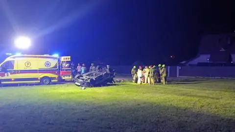 Auto dachowało w Dziadkowicach