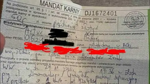 Mandat za przekroczenie prędkości o 1 km/h