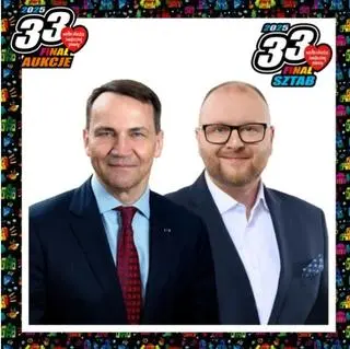 Do wylicytowania lepienie pierników w towarzystwie Radosława Sikorskiego i Pawła Gulewskiego