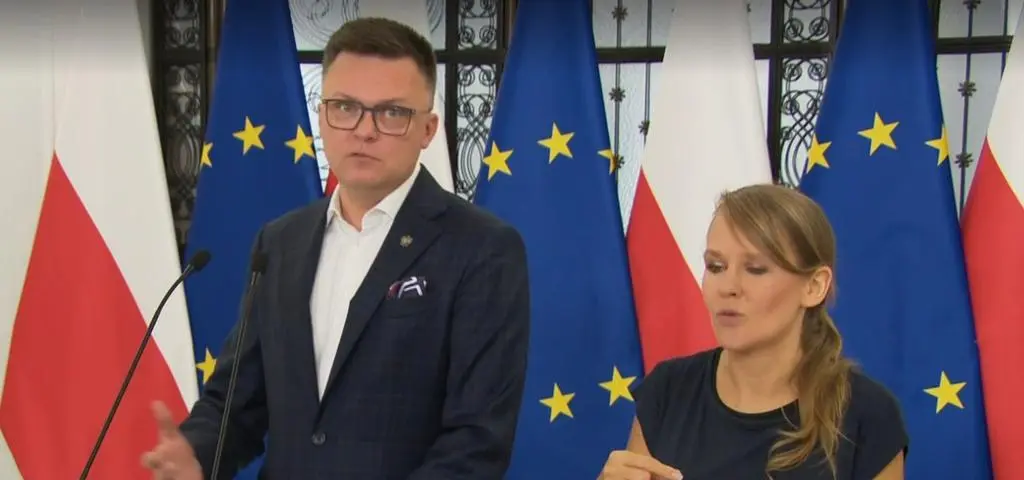 W przyszłym tygodniu rusza Sejm. Konferencja marszałka Hołowni
