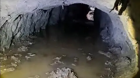 Tunel na granicy białorusko-polskiej