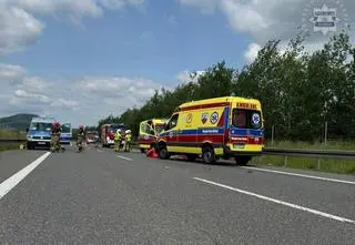 Tragiczny wypadek. Zginął motocyklista